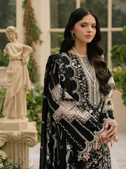 Bin Ilyas Luxury Lawn Embroidered Dress 3Piece Unstithced