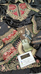 Ethnic Silk Collection Embroidered 3 piece Unstitched / Stitched