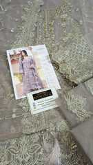 Imrozia Luxury Organza Collection Embroidered 3 Piece Unstitched / Stitched
