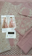 Jazmin Wedding Collection Chiffon Maxi Embroidery Unstiched / Stitched