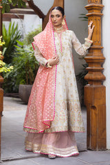 Deepak Perwani Embroidered Chiffon Wedding Collection 3 Piece Unstitched
