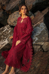 Rang Rasiya Lawn Luxury Embroidered Dress 3 Piece Unstitched / Stitched