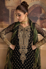 Charizma Embroidered Luxury Chiffon 3 piece Unstitched