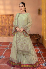 Flossie Luxury Embroidered Chiffon 3 Piece Unstitched / Stitched