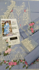 Elaf New Arrival Luxury Lawn Embroidery 3 Piece Unstitched / Stitched