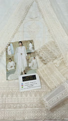 Mushq luxury Formal Net Collection 3 Piece Unstitched / Stitched