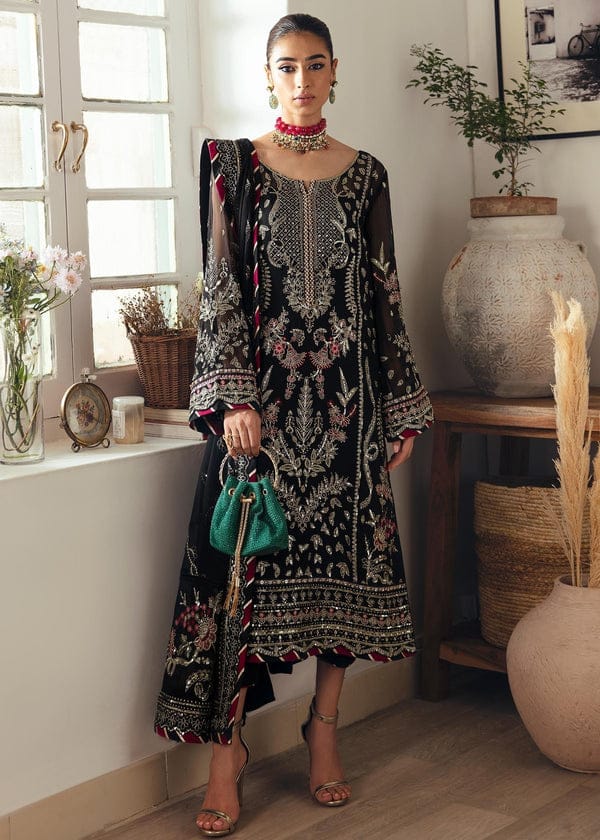 Gulaal Embroidered Chiffon Wedding Collection 3 Piece Unstitched / Stitched