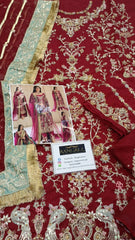 Tabyaa Tabeer  Wedding Collection Raw Silk Unstitched / Stitched