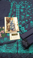Republic Chikankari Embroidered Lawn 3 Piece Unstitched / Stitched