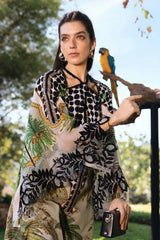 Maria B Luxury Lawn Embroidered 3 piece Unstitched / Stitched