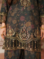Mohagni Luxury Lawn Embroidered 3 Piece Unstitched / Stitched