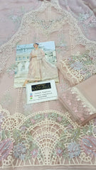 Maria B Luxury Chiffon Collection Embroidery 3 Piece Unstitched