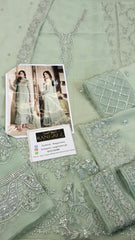 Azure luxury Chiffon Embroidered 3 Piece Unstitched / Stitched