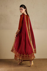 Iznik Kaftan Silk Collection Embroidered 3piece Unstitched / Stitched