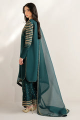 Jazmin Embroidered raw silk Collection 3 Piece Unstitched / Stitched