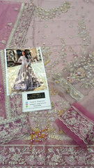 Mariaa B Couture Embroidery Net Maxi Unstitchd / Stitched