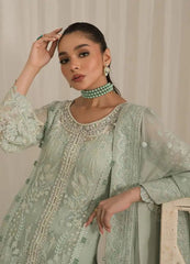 Gulaal Embroidered Chiffon Wedding Collection 3 Piece Unstitched  / Stitched