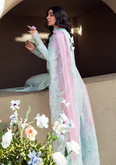 Qalamkar Luxury Lawn Chikan Kari Embroidery Collection 3 Piece Unstitched