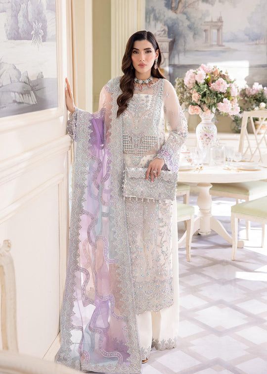Kanwal Malik Chiffon Wedding Collection 3 Piece Unstitched
