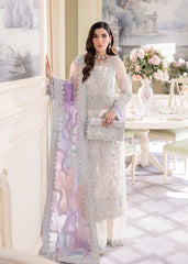 Kanwal Malik Chiffon Wedding Collection 3 Piece Unstitched