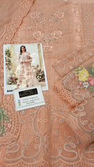 Maria B Luxury Chiffon Dress Embroidered 3 Piece Unstitched / Stitched