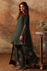 Charizma Embroidered Luxury Raw Silk 3 piece Unstitched