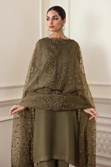 Baroque Embroidered Chiffon Collection 3 Piece Unstitched