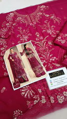 Maryams Formal Collection Chiffon Embroidery 3ps Unstitched / Stitched