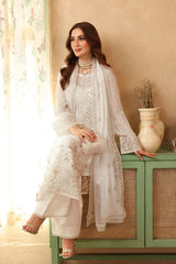 Ramsha Embroidered Chiffon 3 Piece Unstitched