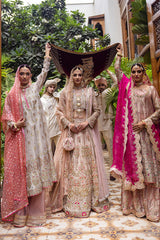 Deepak Perwani Embroidered Chiffon Wedding Collection 3 Piece Unstitched