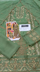 Asim Jofa Formal Collection Embroidered Chiffon Dress 3 Piece Unstitched