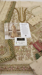 Baroque Chantelle Formal Net Collection 3 piece Unstitched / Stitched