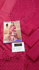 Rang Rasiya Lawn Luxury Chikankari Embroidered Dress 3 Piece Unstitched / Stitched