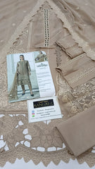 Maria B Luxury Lawn Chikan kari Embroidery 3 Piece Unstitched
