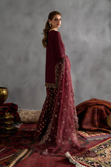 Iznik Chiffon Formal Collection Embroidered 3piece Unstitched / Stitched