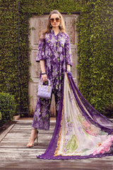 Mariaa B Lawn Luxury Collection Embroidered 3 piece Unstitched