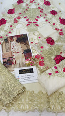 Imrozia Grandeur Ecstasy Luxury Chiffon Collection 3 Piece Unstitched