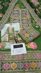 Aneela's Luxury Silk Emb Collection Digital Printed 3 Piece Unstitched