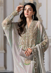 Maria B Luxury Chiffon Embroidery Collection 3 Piece Unstitched
