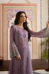 Ramsha Embroidered Chiffon 3 Piece Unstitched