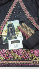 Mariaa.B Formal Collection Chiffon Embroidered Dress 3 Piece Unstitched