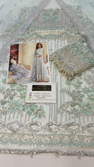 Mushq Net Bridal Wear Maxi Exclusive Collection Unstitched