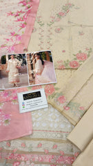 Bin Ilyas Luxury Lawn Embroidered Dress 3Piece Unstithced / Stitched