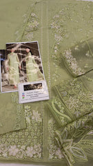 Azure luxury Chiffon Embroidered 3 Piece Unstitched / Stitched