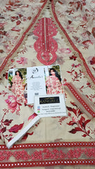 Aneela's Digital Printed Luxury Lawn Emb Collection 3Piece Unstitched