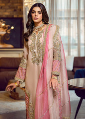 Agha Noor organza Emb Formal Collection 3 Piece Unstitch