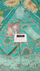 Mariaa.B Printed Embroidered Lawn Collection 3 piece Unstitched