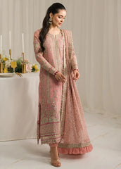 Gulaal Embroidered Chiffon Wedding Collection 3 Piece Unstitched / Stitched