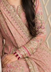Gulaal Embroidered Chiffon Wedding Collection 3 Piece Unstitched / Stitched