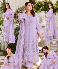 Maria B Embroidered Chiffon Collection 3 Piece Unstitched / Stitched